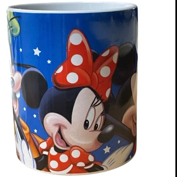 DISNEY #1 Grandpa coffee mug Classic Characters Mickie Minnie Goofy Pluto Donald - Picture 9 of 14